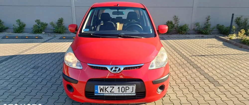 Hyundai i10 cena 16900 przebieg: 111000, rok produkcji 2008 z Dęblin małe 56